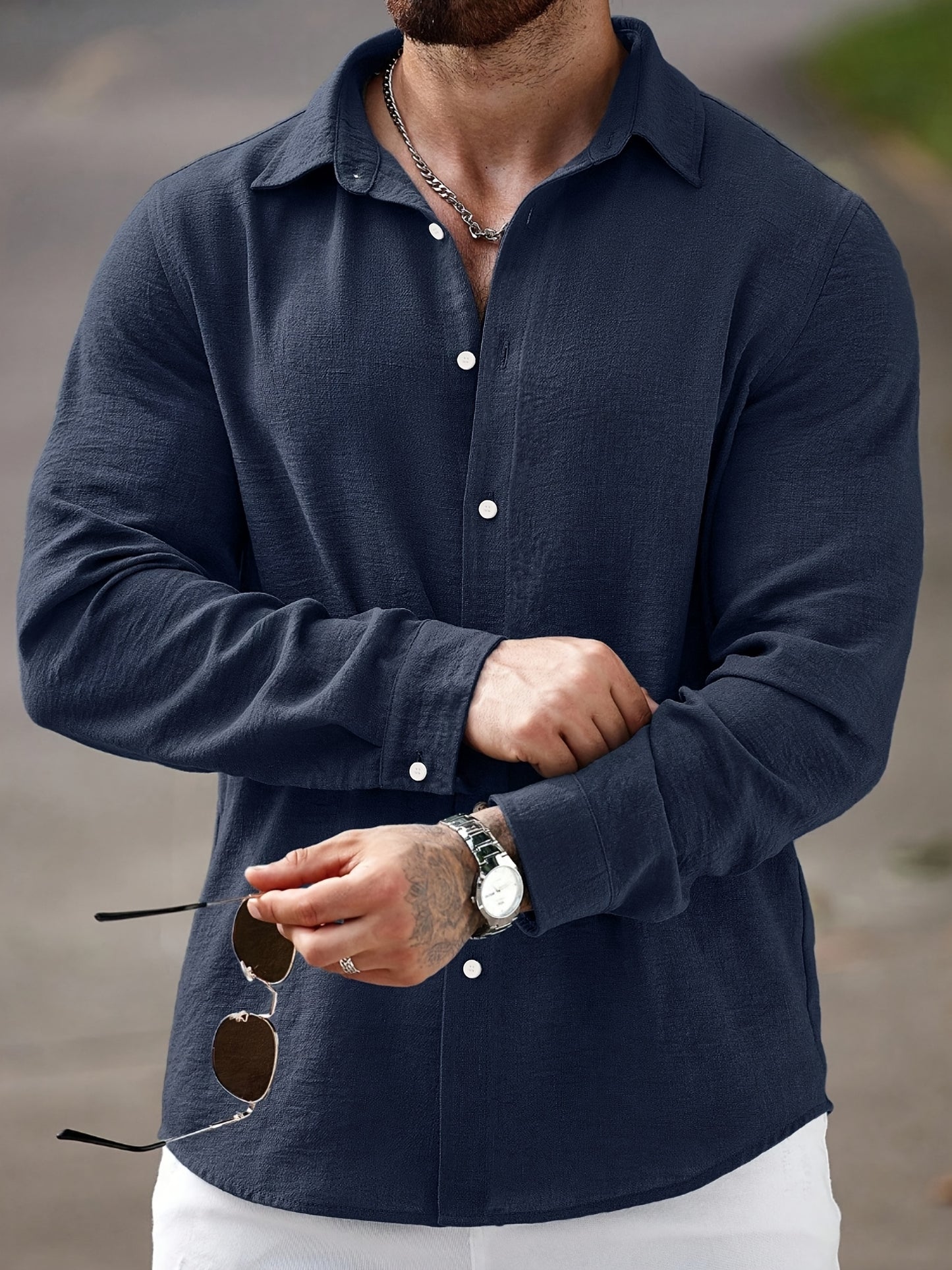 Men’s Shirt Casual Design Long sleeved